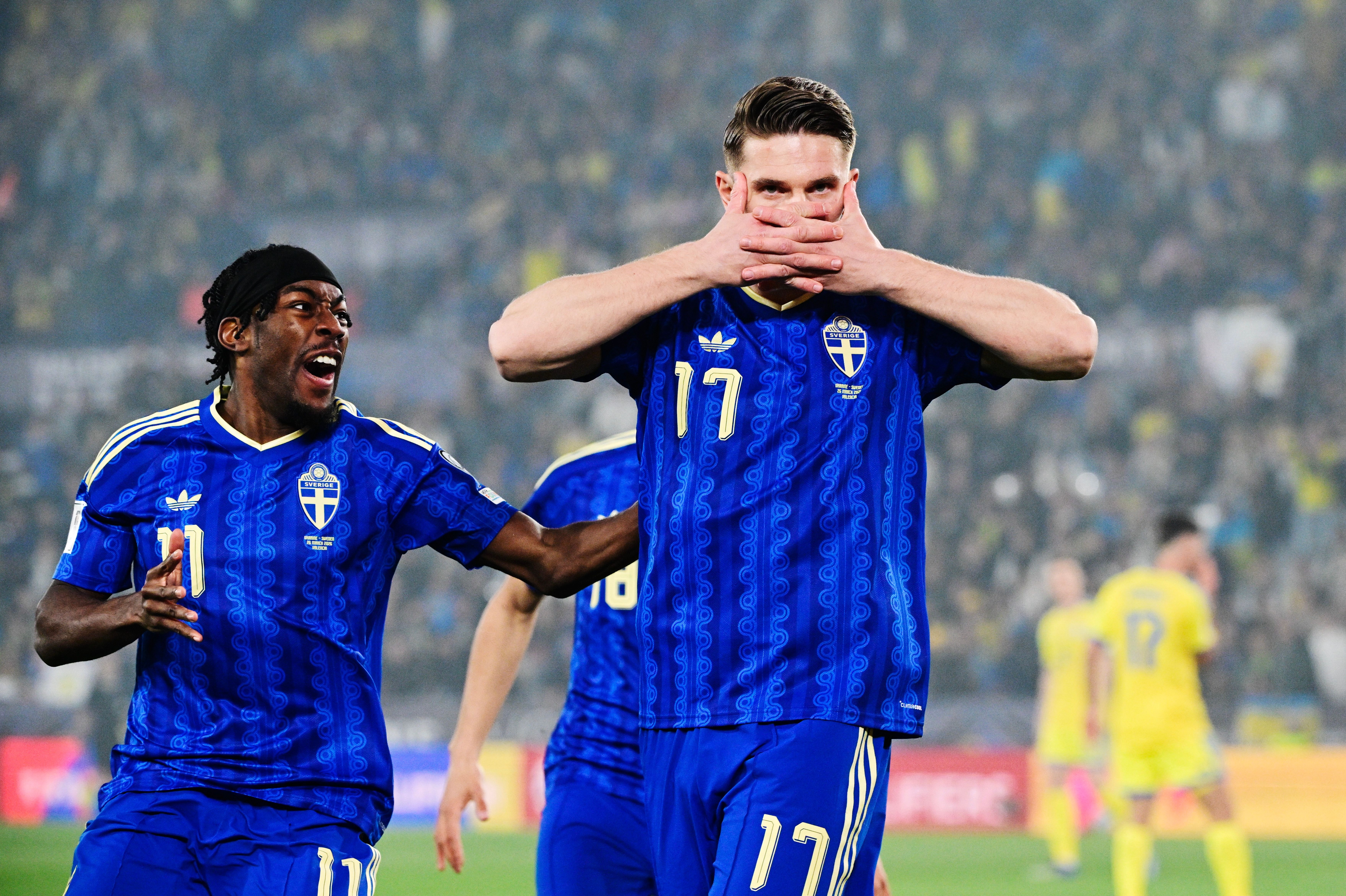 kaiyun-瑞典锋霸！约克雷斯附加赛2战戴帽+绝杀，效力阿森纳42场16球2助